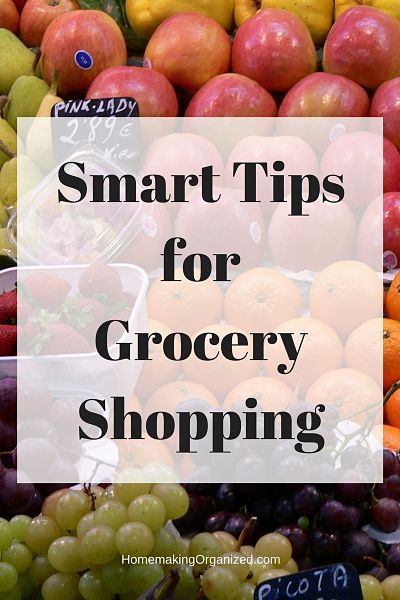 Smart Tips for Grocery Shopping