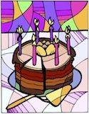 birthday party cake