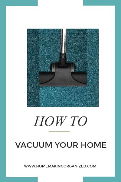 How to Vacuum Your House – 30 Day House Cleaning Challenge