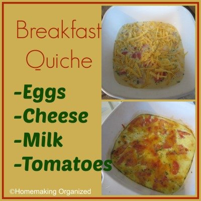 Breakfast Quiche 52 Weeks of Fresh Breakfast Ideas : Week 3 