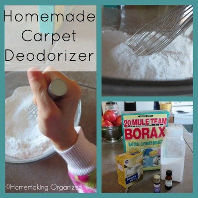 Make Your Own Carpet Deodorizer with Borax