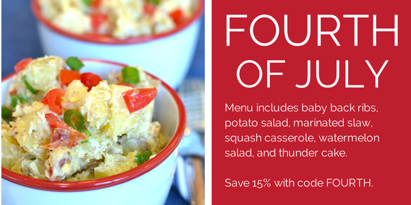 4th of July Menu from eMeals