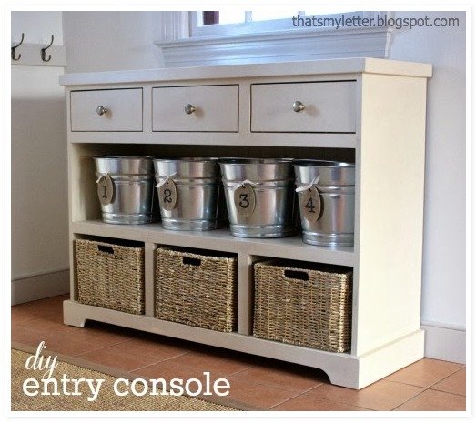 That's My Letter Jamie's Pottery Barn Samantha Table Knockoff. 