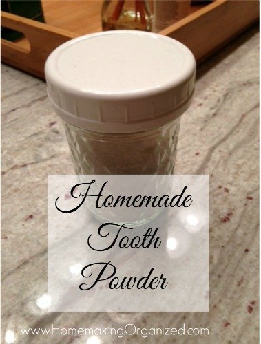 Trying Out a Recipe for Homemade Tooth Powder