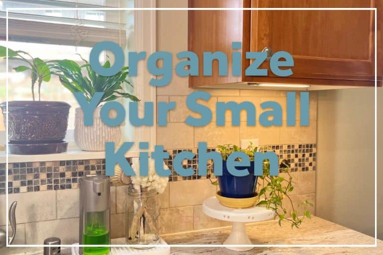 Kitchen counter near sink
