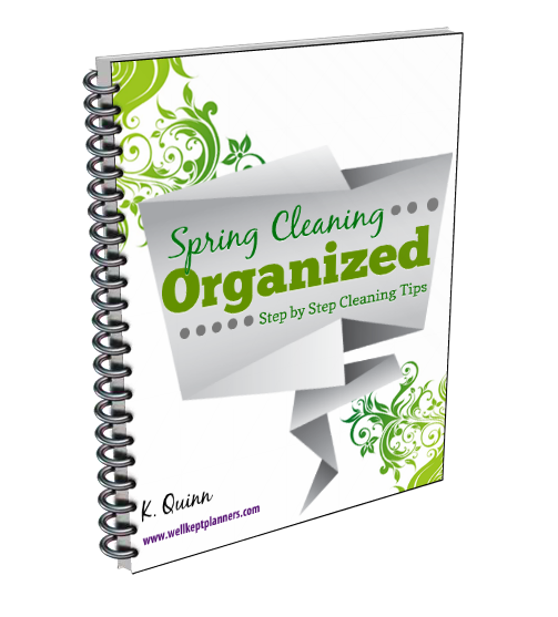 Spring Cleaning Organized Package
