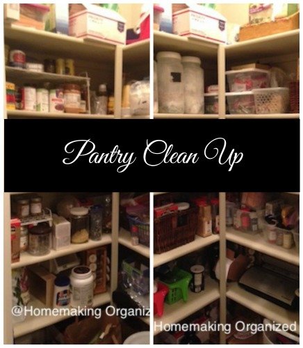 Reorganizing the Pantry {34 Weeks of Clean w/ Printable}