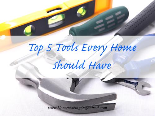 The Top Five Basic Tools Every Home Should Have