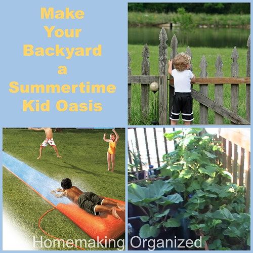 Make Your Backyard a Summertime Kid Oasis {Giveaway} [CLOSED]