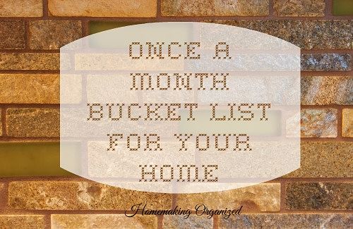 Once a Month Bucket List – Day 13 July Blogging Challenge