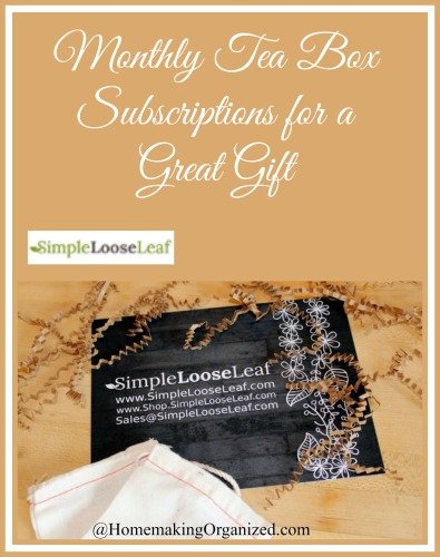 Share a Cuppa Tea with This Great Monthly Gift Box from Simple Loose Leaf