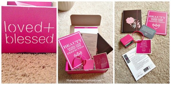 Loved and Blessed Encouragement Box Review and Giveaway Box