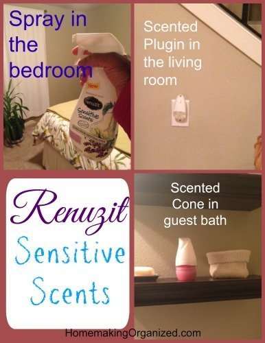 Sensitively Scenting Your Home with Renuzit Sensitive Scents {Includes a Giveaway}[CLOSED]