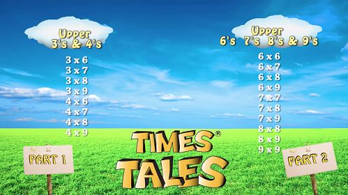 Learn Multiplications Math Facts with Times Tales
