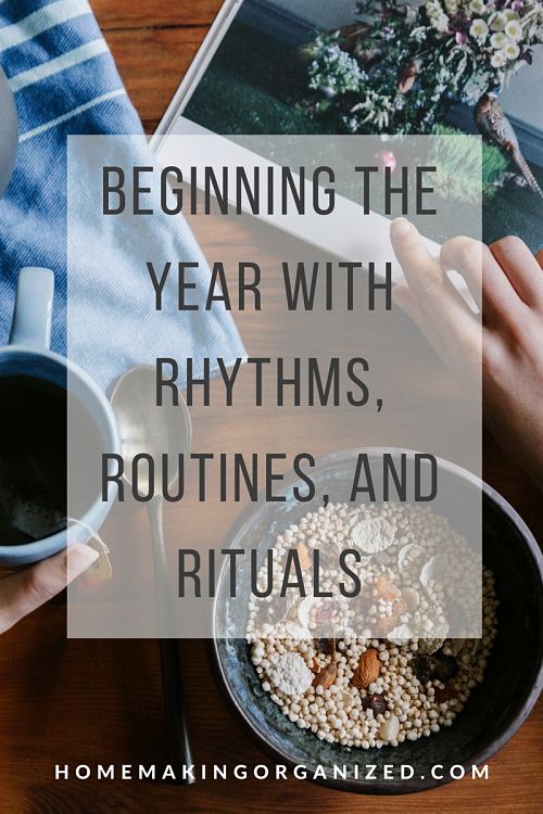 Beginning the Year With Rhythms, Routines, and Rituals