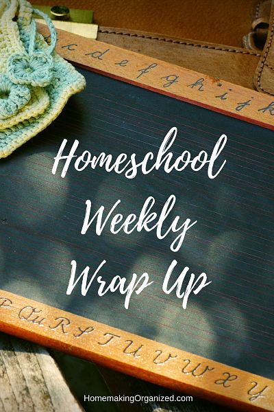 Homeschool Weekly Wrap Up February 17, 2017