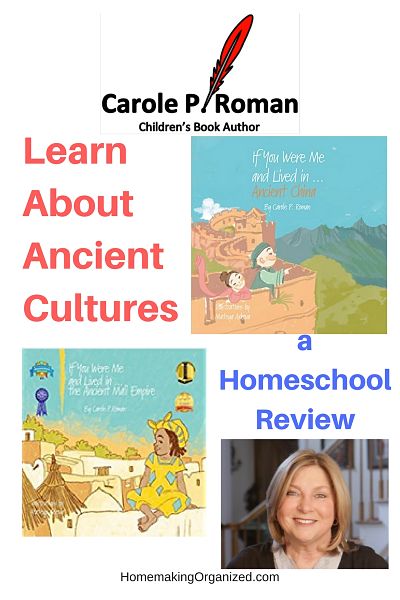 Learning More about Cultures and History with Books by Carole P. Roman {Review}