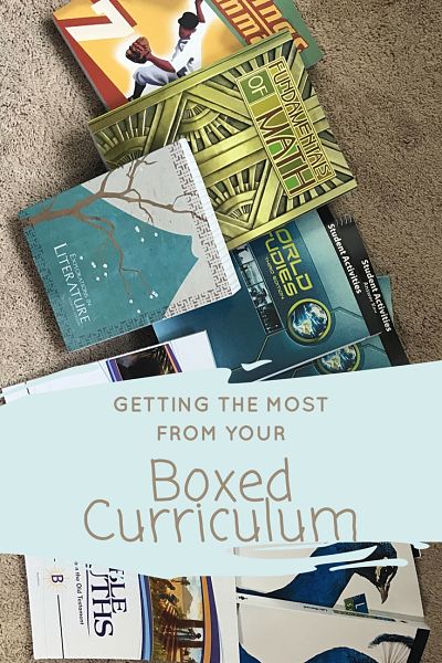 How to Unbox Your Yourself form a Boxed Curriculum