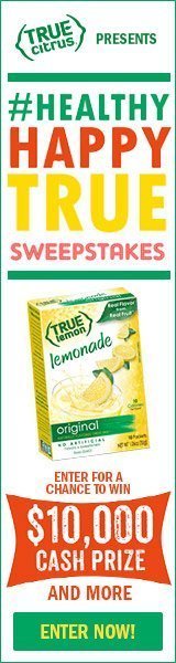 True Citrus – Be Healthy, Be Happy, Be True Sweepstakes