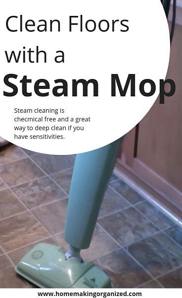 Cleaning the Floor with a Steam Mop