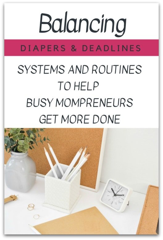 Balancing Diapers and Deadlines eCourse {a Review}