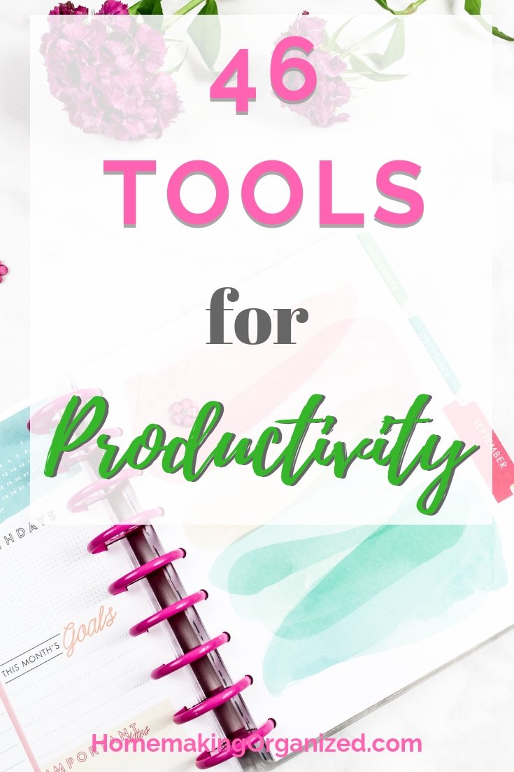 46 Tools for Productivity
