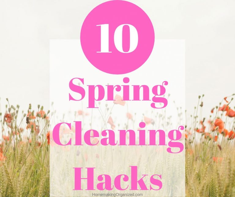 10 Spring Cleaning Hacks FOR A CLEANER HOME