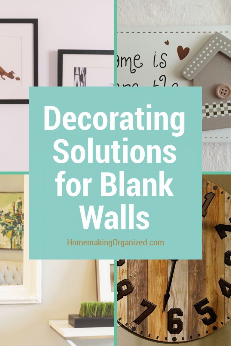 Decorating big blank walls