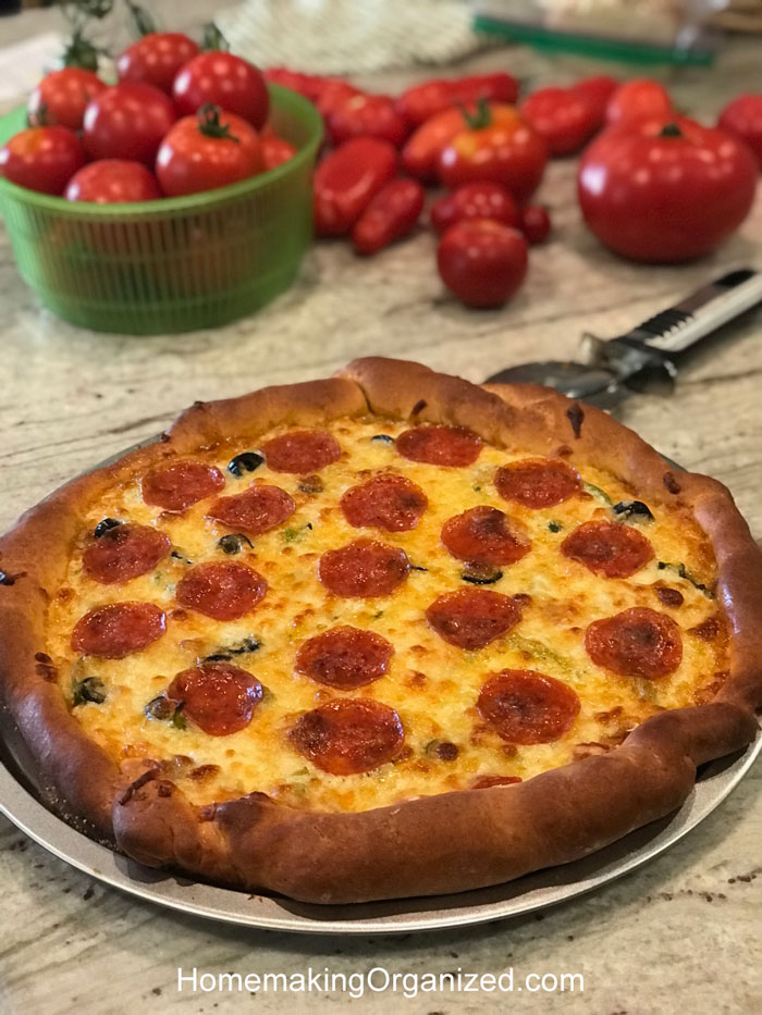 Making Great Homemade Pizza – Recipe