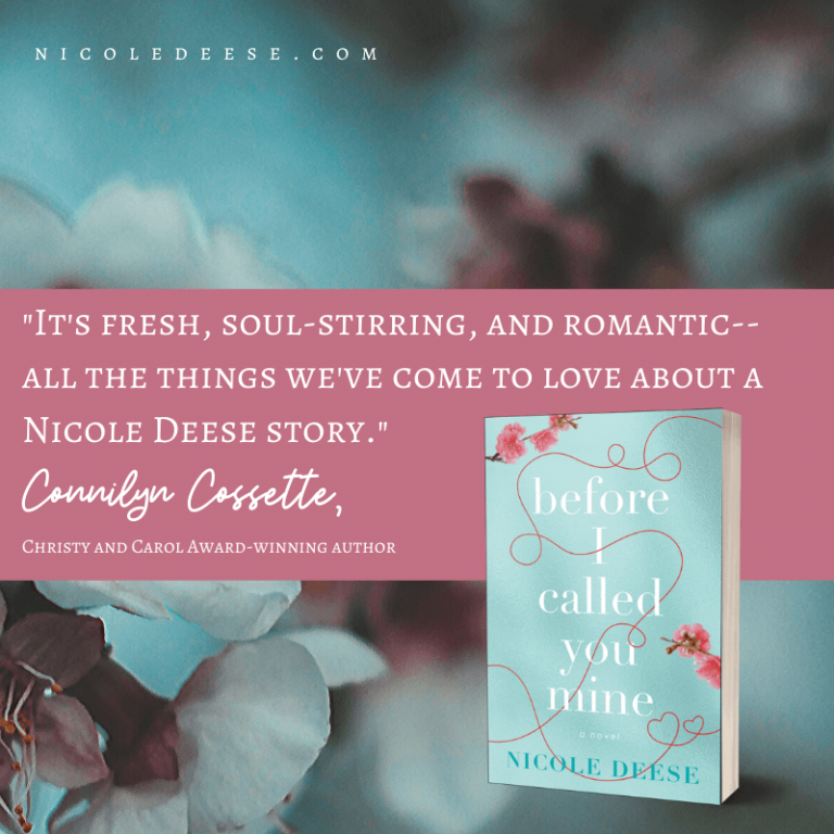 Before I called You Mine by Nicole Deese : Book Review