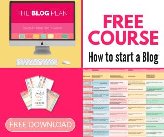 Free Step by Step Monthly Blog Plan