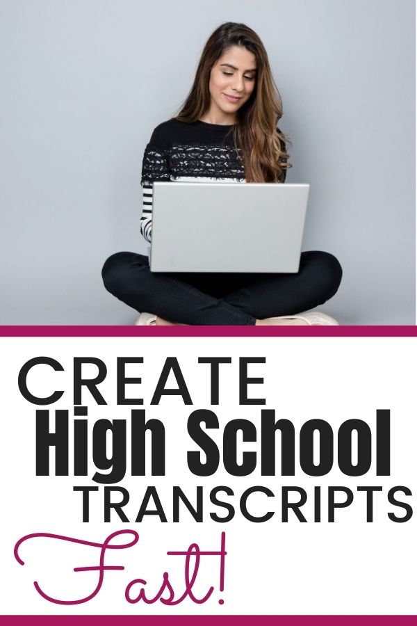 Simple steps for Creating Your Homeschool High School Transcripts